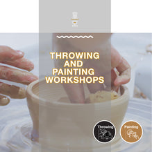 Load image into Gallery viewer, Throwing/Hand-building and Painting Workshop Gift Card 拉坯/手捏+繪畫工作坊禮品券