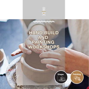 Throwing/Hand-building and Painting Workshop Gift Card 拉坯/手捏+繪畫工作坊禮品券