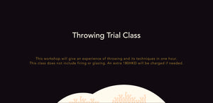 Throwing Trial Workshop Gift Card 拉坯體驗工作坊禮品券